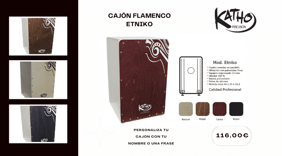 Cajón Flamenco Etniko