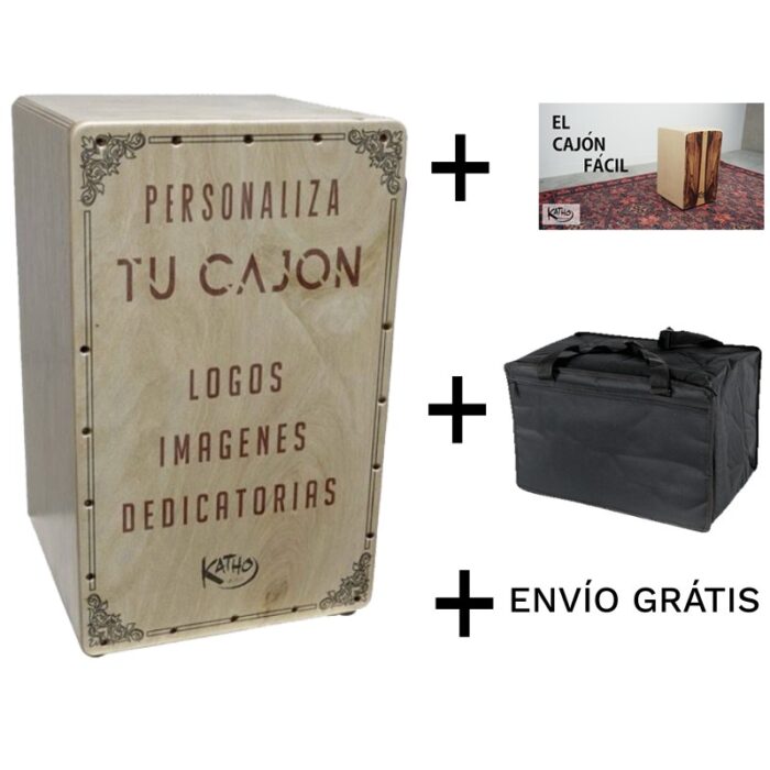 ¡Oferta Pack profesional Cajón Flamenco Personalizado!
