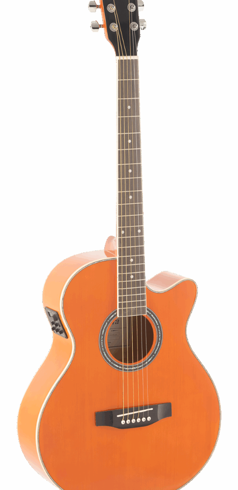 Carrito 8 GUITARRA ACÚSTICA ADMIRA INDIANA NARANJA BRILLO