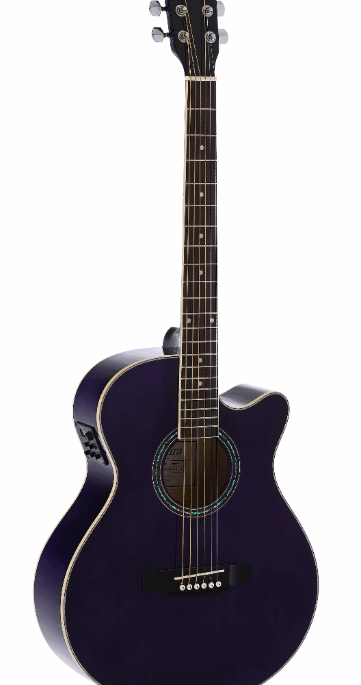 Carrito 9 GUITARRA ACÚSTICA ADMIRA INDIANA MORADA SATINADA