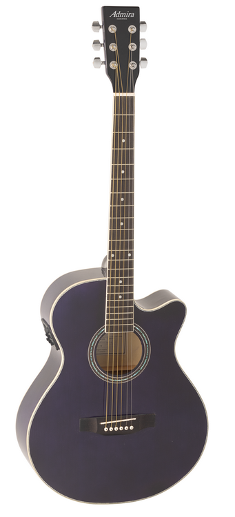 Carrito 11 GUITARRA ACÚSTICA ADMIRA INDIANA MORADA BRILLO