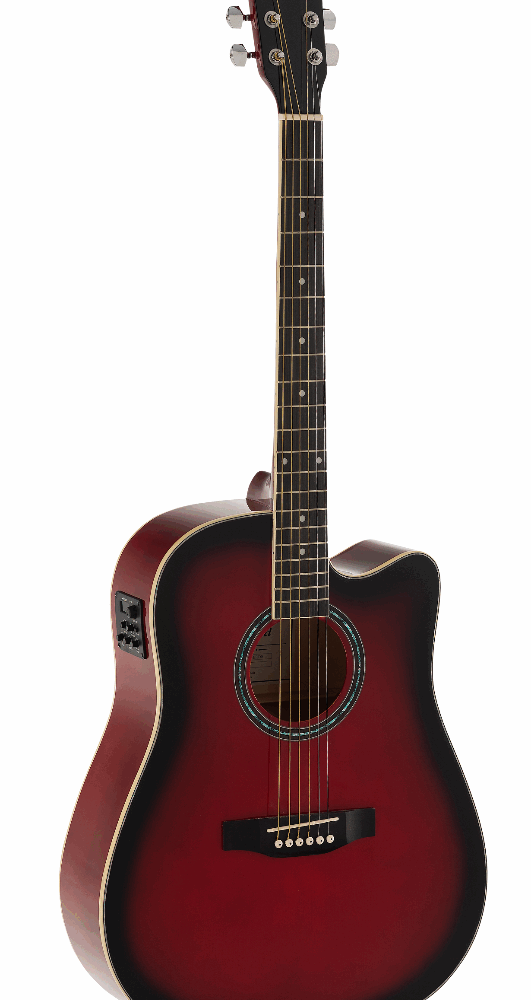 GUITARRA ACÚSTICA ADMIRA TENNESSEE ROJA BRILLO