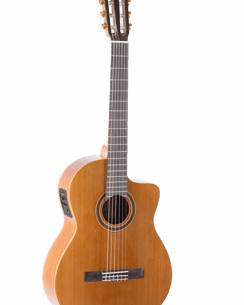 GUITARRA CLÁSICA ADMIRA GRANADA ELECTRIFICADA FISHMAN CUTAWAY SERIE CONSERVATORIO