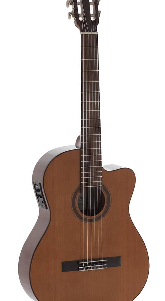 GUITARRA CLÁSICA ADMIRA MÁLAGA ELECTRIFICADA CUTAWAY SERIE CONSERVATORIO
