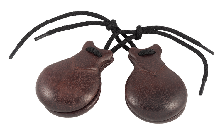 CASTAÑUELAS JALE DE PULIDA CAOBA DEL Nº 4