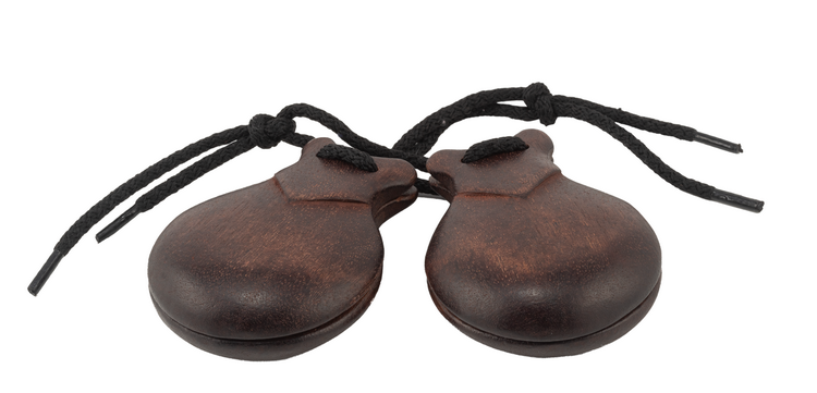 CASTAÑUELAS JALE DE PULIDA CAOBA DEL Nº 6