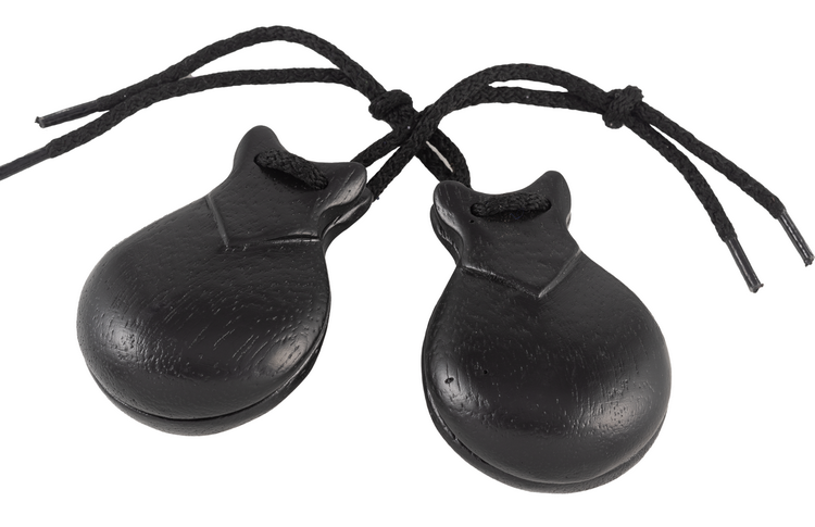 CASTAÑUELAS DE IMITACIÓN ÉBANO DEL Nº 5