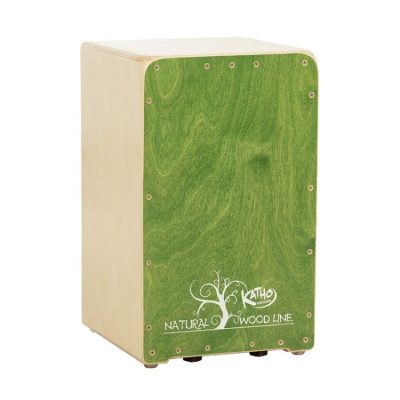 cajón flamenco Wood line verde Katho Percusión 1 e1531984695591